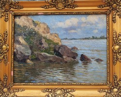 Nagy Ernő 1913 / Sziklás tengerpart
