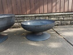 Extra Vastag 6mm Minimál modern  60cm Tűztál Parti grill kályha  tűzrakó Industrial