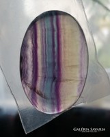 Gyönyörűséges 72ct 3,8cm Természetes Szivárvány Fluorit kaboson, marokkő