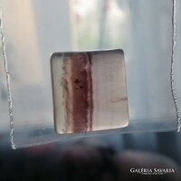 30ct 2cm Természetes Szivárvány Fluorit kaboson, marokkő