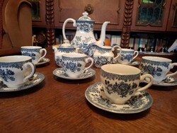 Angol porcelán teáskészlet Wedgwood Tunstall