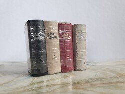 Jack London I.-IV. miniatűr könyvek