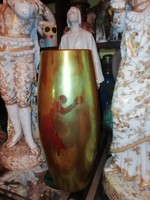 Ritka Zsolnay váza 34 cm eozin magas hibátlan állapotban