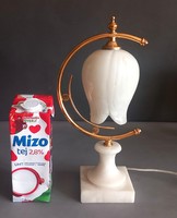 Eredeti Italian Carrarai márvány asztali lámpa ALKUDHATÓ