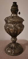 Antique Art Nouveau Spiatér Petroleum Lamp.