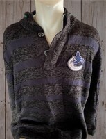 VANCOUVER CANNUCKS VINTAGE NHL PULÓVER XL