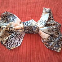 Tigris mintás selyem sál