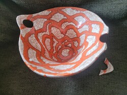 Narancs színű Gorka kínáló asztalközép