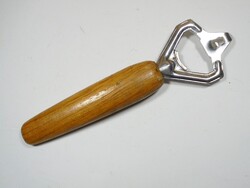 Retro fém sörnyitó fa nyéllel