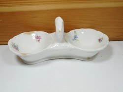 Retro régi jelzett kerámia asztal közép fűszertartó GRÁNIT Kispest KKK. 1185