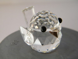 Vintage Swarovski Silver kristály madárka eredeti dobozban
