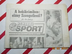 Retro régi újság - Nemzeti Sport - 1991. június 5. - Születésnapra ajándék.