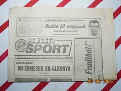 Retro régi újság - Nemzeti Sport - 1991. június 7. - Születésnapra ajándék.
