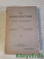 Uj döntvénytár - XVI. kötet első fele (1914-15)