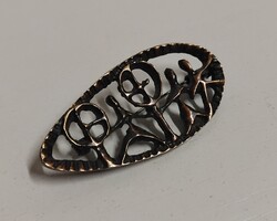 RÉGI IPARMŰVÉSZETI BRONZ  BROSS KITŰZŐ