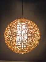 Rattan függölàmpa  design. Alkudható.