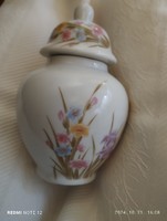 Antik teafű porcelán tartó