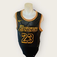 LAKERS NIKE JAMES NBA MEZ L XL ÚJ
