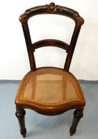 Antik nádfonatos thonet jellegű szék