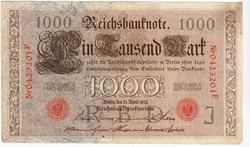 Németország 1000 arany márka 1910  G