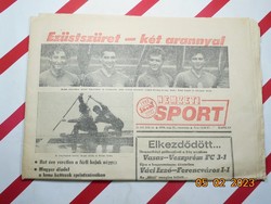 Retro régi újság - Nemzeti Sport - 1991. augusztus 25. - Születésnapra ajándék.