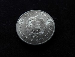 1966 nikkel 2 Ft forint Kádár címerrel aUNC verdefény szép darab (KL8)