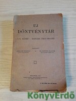 Uj döntvénytár - XVI. kötet második fele (1914-15)