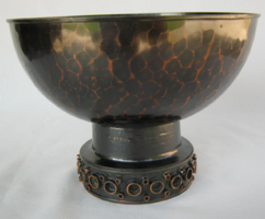 Szilágyi réz tál gyümölcsöstál