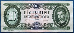 10 Forint 1969, F+-VF. Alacsony sorszám.