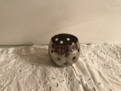 MÉCSESTARTÓ - FÉM - 8 x 7 cm  - VASTAG - NÉMET  - HIBÁTLAN