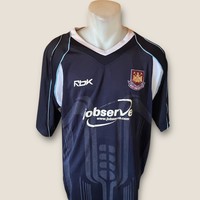 WEST HAM UNITED REEBOK VINTAGE FUTBALL MEZ XL