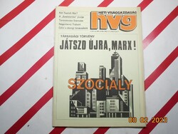 Régi retro újság - HVG Heti Világgazdaság - 1988. szeptember 10. , X. évfolyam 36. (484.) szám