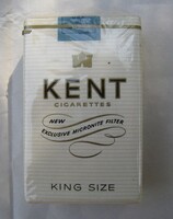 Bontatlan Kent cigaretta a 60-as évekből, érdekes izraeli légitársaság zárjeggyel