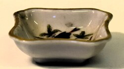 Herendi Rothschild madaras  porcelán fűszertartó-A052