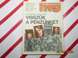 Régi retro újság - HVG Heti Világgazdaság - 1988. május 7. , X. évfolyam 18. (466.) szám