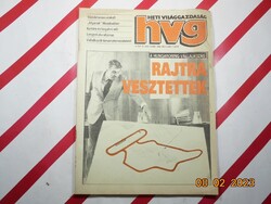 Régi retro újság - HVG Heti Világgazdaság - 1988. augusztus 6. , X. évfolyam 31. (479.) szám