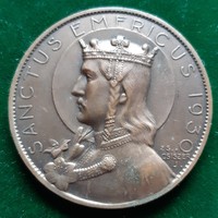 Zsákodi Csiszér János: Szent Imre, 1930, érem