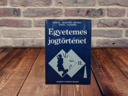 Gönczi Katalin - Egyetemes jogtörténet II.