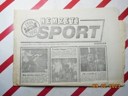Retro régi újság - Nemzeti Sport - 1990. október 26. - Születésnapra ajándék.