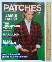 Patches 1985/8/31 Jamie Rae Thompson Twins Terry Hall Nick Heyward poszterek
