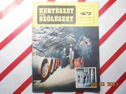 Régi retro újság - Kertészet és szőlészet - 1974. november 21. - Születésnapra ajándék.