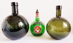 Antik 15L és 10L Zwack Unicum üveg palack a legnagyobbak!!Hibátlanok!