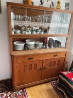 Szecessziós tálaló szett  hozzá tartozó fali órával