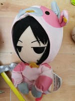 Great Eastern Entertainment fekete komornyik plüss Sebastian Pink Cow 7" baba - black butler doll