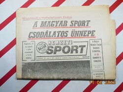 Retro régi újság - Nemzeti Sport - 1991. február 2. - Születésnapra ajándék.