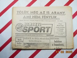 Retro régi újság - Nemzeti Sport - 1991. január 20. - Születésnapra ajándék.