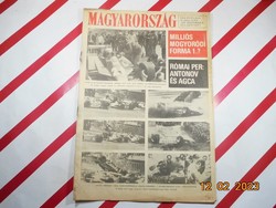 Retro régi újság - Magyarország - 1985. szeptember 8. - Születésnapra ajándék.