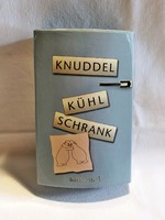 Régi német játék hűtőmágnes szókirakó-üzenő