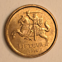 Litvánia 10 Cent 1998. (1165)