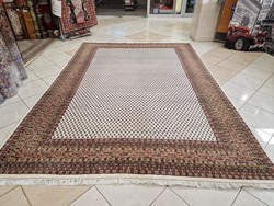 Extra puha, extra vastag süppedős mír 250x350 cm kézi csomózású gyapjú perzsa szőnyeg MZ412